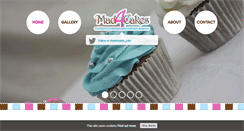 Desktop Screenshot of mad4cakes.com